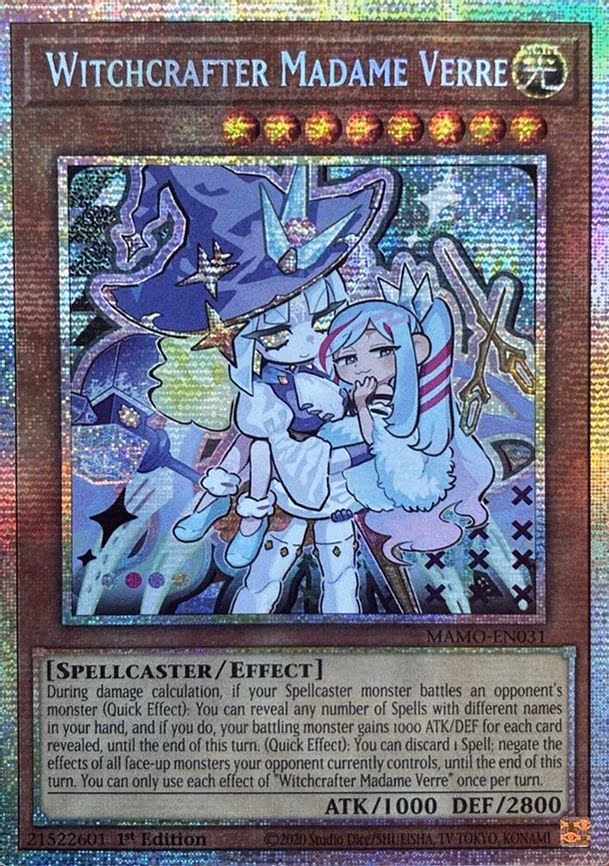 Witchcrafter Madame Verre - Starlight Rare (MAMO-EN031)