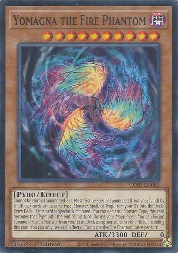 Yomagna the Fire Phantom - Common (CORI-EN083)