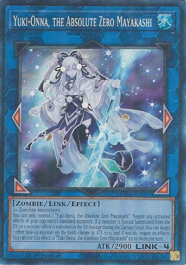 Yuki-Onna, the Absolute Zero Mayakashi