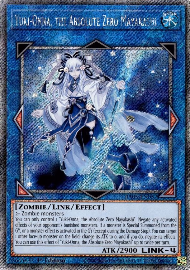 Yuki-Onna, the Absolute Zero Mayakashi