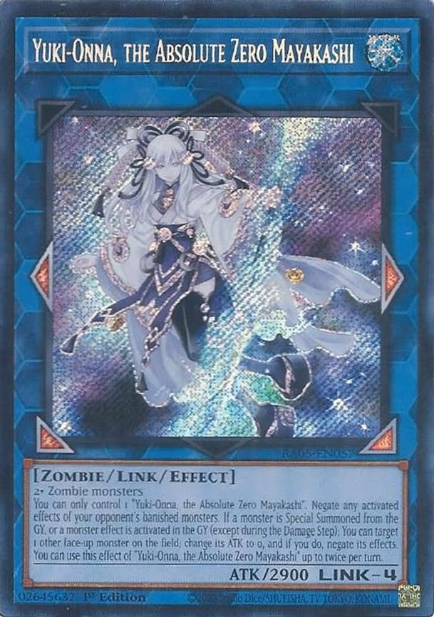 Yuki-Onna, the Absolute Zero Mayakashi