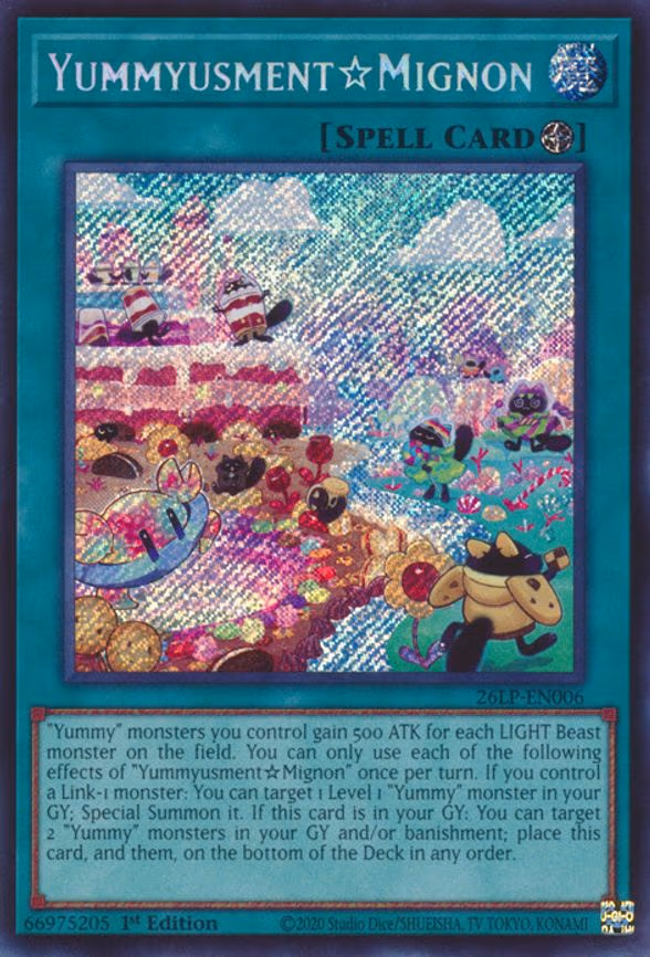 YummyusmentMignon - Secret Rare (26LP-EN006)