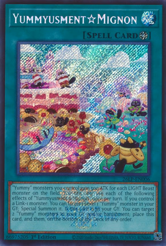 YummyusmentMignon - Secret Rare (26LP-EN006)